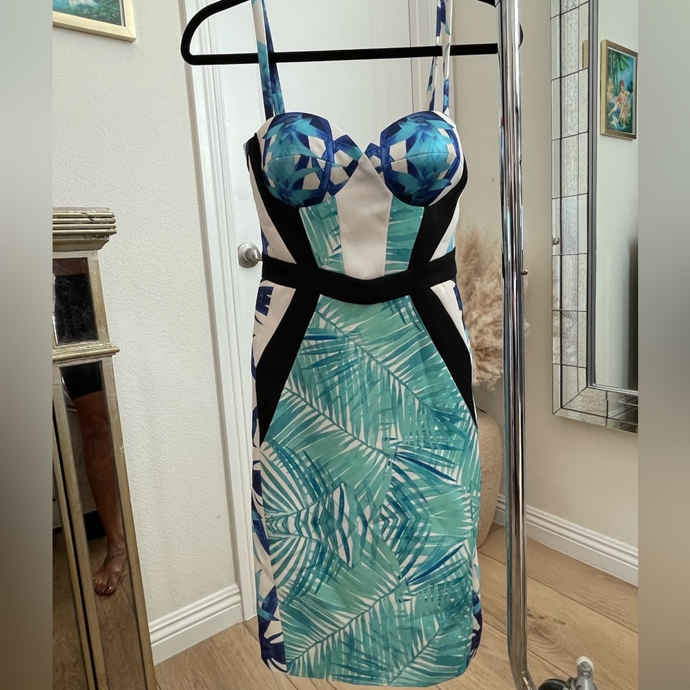 CelebBoutique spring body con dress, worn once